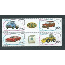 Italia - Correo 1986 Yvert 1712/5 ** Mnh Coches