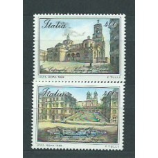 Italia - Correo 1989 Yvert 1808/9 ** Mnh Plazas de Ciudades