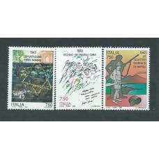 Italia - Correo 1993 Yvert 2024/6 ** Mnh