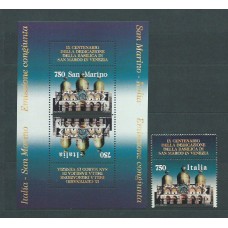 Italia - Correo 1994 Yvert 2081+H.16 ** Mnh Patrimonio Artistico