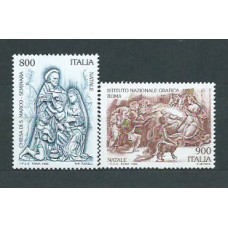 Italia - Correo 1998 Yvert 2343/4 ** Mnh Navidad