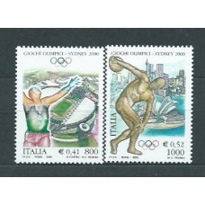 Italia - Correo 2000 Yvert 2447/8  ** Mnh Juegos Olimpicos de Sydney