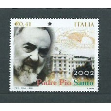 Italia - Correo 2002 Yvert 2585 ** Mnh Padre Pio