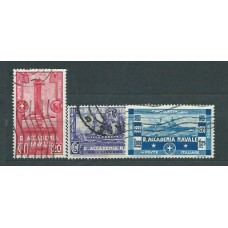 Italia - Correo 1931 Yvert 280/2 usado Barcos