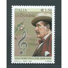 Italia - Correo 2008 Yvert 3009 ** Mnh Personaje Musica