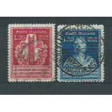 Italia - Correo 1949 Yvert 549/50 usado