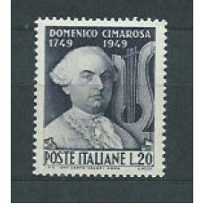 Italia - Correo 1949 Yvert 553 ** Mnh Personaje Musico