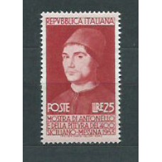 Italia - Correo 1952 Yvert 644 ** Mnh Personaje