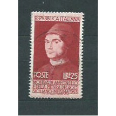 Italia - Correo 1952Yvert 644 usado Personaje