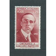 Italia - Correo 1955 Yvert 700 ** Mnh Personaje