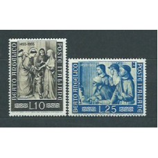 Italia - Correo 1955 Yvert 702/3 ** Mnh Pintura