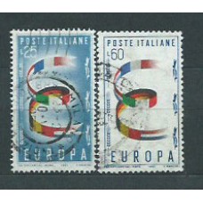 Italia - Correo 1957 Yvert 744/5 usado