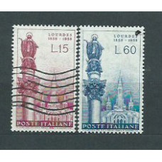 Italia - Correo 1958 Yvert 754/5 usado