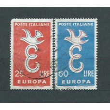 Italia - Correo 1958 Yvert 765/6 usado Europa