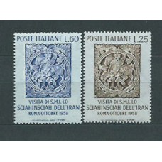 Italia - Correo 1958 Yvert 773/4 * Mh