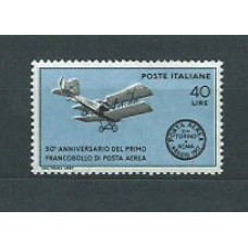 Italia - Correo 1967 Yvert 981 ** Mnh Avión