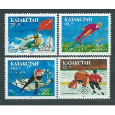 Kazakhstan - Correo Yvert 26/9 ** Mnh Juegos Olimpicos Lillechammer