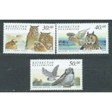 Kazakhstan - Correo Yvert 278/80 ** Mnh Fauna Aves