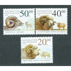 Kazakhstan - Correo Yvert 348/50 ** Mnh Fauna