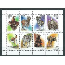 Kyrgyzstan - Correo Yvert 97/104 ** Mnh Fauna