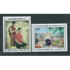 Laos - Aereo Yvert 62/3 ** Mnh