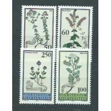 Liechtenstein - Correo 1993 Yvert 1010/3 ** Mnh Flora