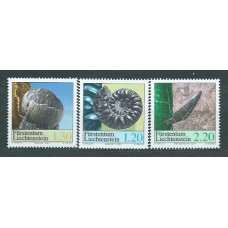 Liechtenstein - Correo 2004 Yvert 1305/7 ** Mnh Fosiles