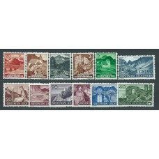 Liechtenstein - Correo 1937 Yvert 141/52 ** Mnh