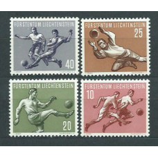 Liechtenstein - Correo 1954 Yvert 284/7 ** Mnh Fútbol