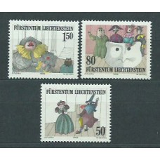 Liechtenstein - Correo 1985 Yvert 828/30 ** Mnh Teatro