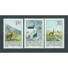 Liechtenstein - Correo 1986 Yvert 848/50 ** Mnh Fauna Animales de Caza