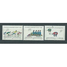 Liechtenstein - Correo 1987 Yvert 875/7 ** Mnh Juegos Olimpicos en Calgary