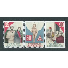 Liechtenstein - Correo 1988 Yvert 895/7 ** Mnh Navidad