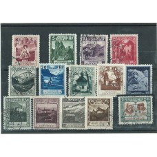 Liechtenstein - Correo 1930 Yvert 94/107 usado