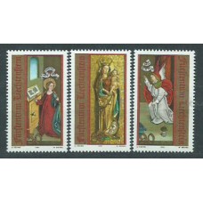 Liechtenstein - Correo 1991 Yvert 968/70 ** Mnh Navidad