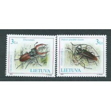 Lituania - Correo Yvert 717/8 ** Mnh Fauna Insectos