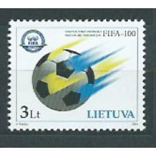 Lituania - Correo Yvert 741 ** Mnh Fútbol