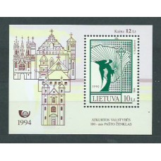 Lituania - Hojas Yvert 4 ** Mnh