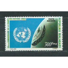 Madagascar - Aereo Yvert 152 ** Mnh  ONU