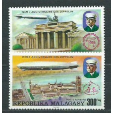 Madagascar - Aereo Yvert 167/8 ** Mnh  Zeppellin