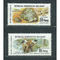 Madagascar - Aereo Yvert 177/8 ** Mnh  Fauna