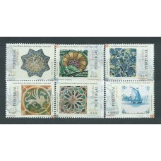 Madeira - Correo Yvert 205/10 ** Mnh Azulejos