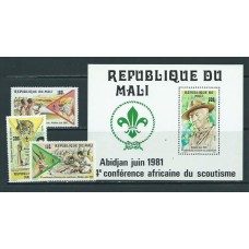 Mali - Correo Yvert 425/7+H.14 ** Mnh  Scourtismo