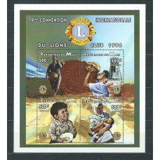 Mali - Correo Yvert 906/9 ** Mnh  Club Lions