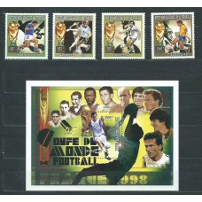 Mali - Correo Yvert 936/9+H.52 ** Mnh  Deportes fútbol