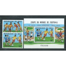 Mali - Aereo Yvert 545/6+H.27 ** Mnh  Deportes fútbol