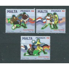 Malta - Correo 1998 Yvert 1021/3 ** Mnh Fútbol