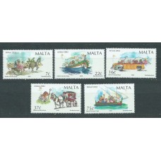 Malta - Correo 2002 Yvert 1187/91 ** Mnh Navidad