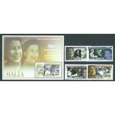 Malta - Correo 2003 Yvert 1249/52+Hb 24 ** Mnh