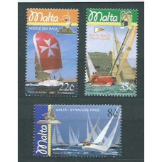 Malta - Correo 2003 Yvert 1269/71 ** Mnh Deportes Regatas de Vela